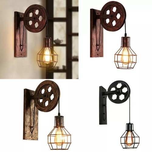 Lampada parete retrò luci - lampada, da
