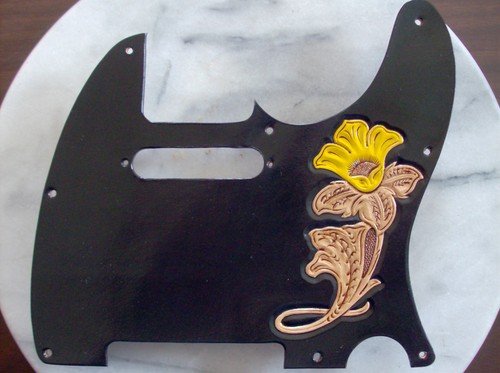 Battipenna pelle per fender - pelle,