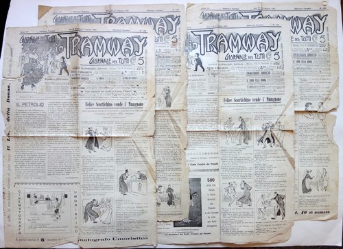 Tramway giornale per - in,