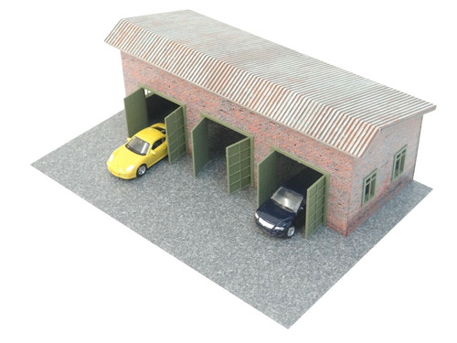 Kit diorama garage auto - diorama,