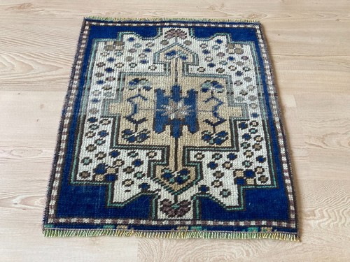 Tappeto blu quadrato - blu,,