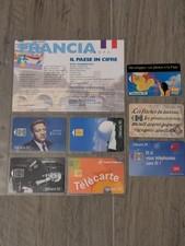 7 Schede Telefoniche dalla