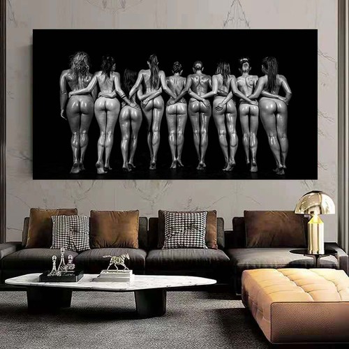 Poster nero stampe sexy - , donna