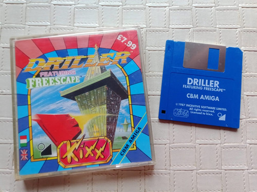 Driller kixx commodore amiga - kixx,