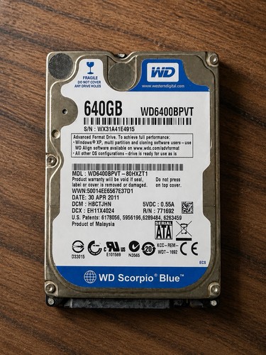 Western digital scorpio - digital, wd