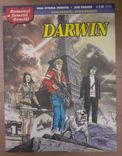 Romanzo fumetti darwin - romanzo,