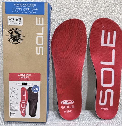 Sole active wide medium - sole,