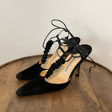 Sandali con tacco Manolo