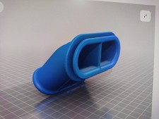 Snorkel aprilia RS125 RX125 STAMPATO IN 3D Materiale Tecnico Resistente TPU