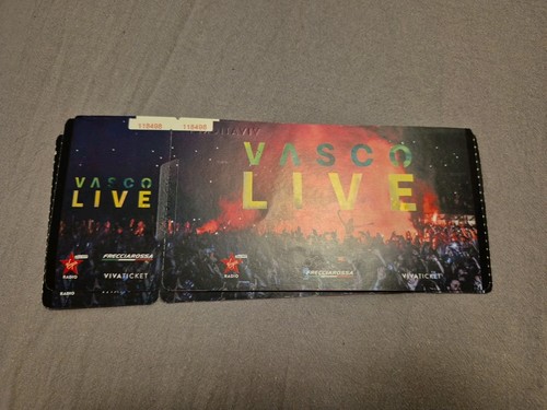 Biglietto vasco rossi - vasco,