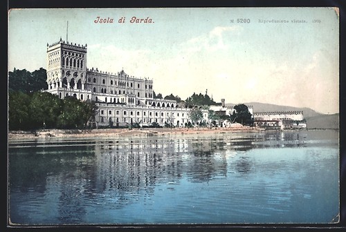 Isola garda villa borghese - isola, garda,