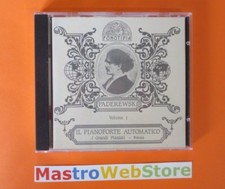 PADEREWSKI - Volume 1 - IL PIANOFORTE AUTOMATICO - CD [cd02]