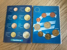 SERIETTA GRECIA ANNO 2004 DA 1 CENT. A 2 EURO COMM. - 8 VALORI FIOR DI CONIO