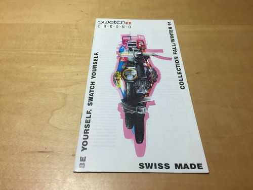 Catalogue swatch chrono - catalogue,