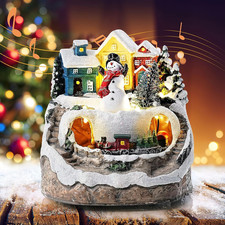 Villaggio Di Natale Con Treno