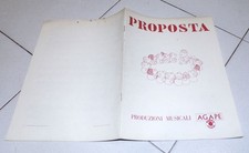Spartiti PROPOSTA - AGAPE