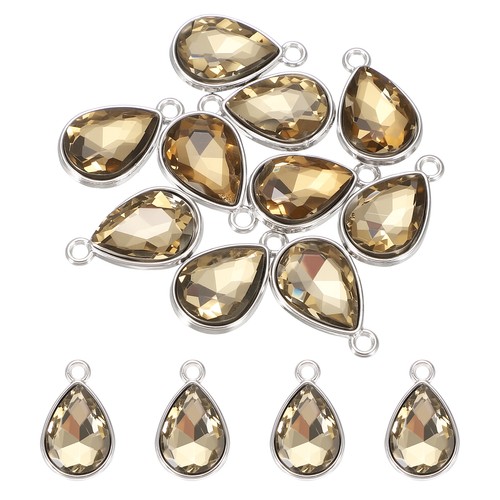 Pcs charm goccia in vetro - a,