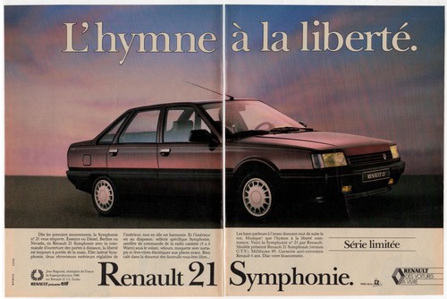 1989 renault symphonie - renault, gts