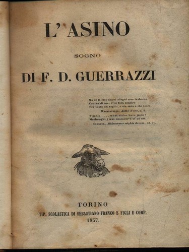 Asino prima edizione - prima,