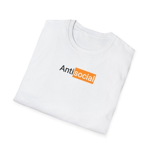 Shirt unisex antisociale - unisex,