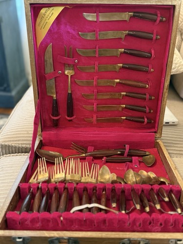 Set posate bronzo 29pz - , tiffany