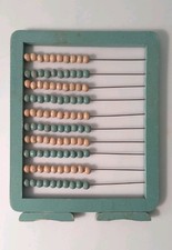 vecchio gioco Educativo  pallottoliere anni 40 circa