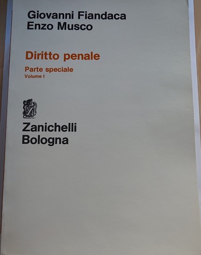 Diritto penale parte speciale - diritto,