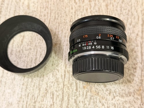 Yashica 50mm rara - yashica, f1.9