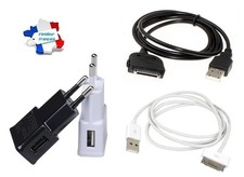 Caricatore 2 In 1 (Adattatore Di Rete + Cavo USB) Per Apple iPad / iPad 2 / ...