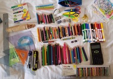 LOTTO DI CANCELLERIA A SCELTA: matite, calcolatrici, squadre ecc ⚠️leggi desc⚠️