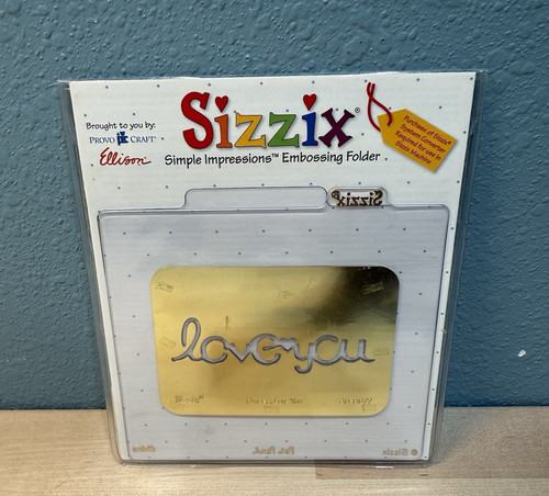 Sizzix simple impressions - simple,