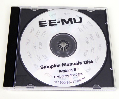 Emu sampler manuali - e-mu,