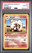 1999 Pokemon GERMAN 1st