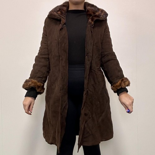 Giacca cappotto shearling