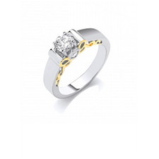 Argento Sterling Solitario