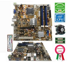 SCHEDA MADRE SOCKET 775  HP IPIBL-LB + CPU INTEL C2D E8400+DISSIPATORE+4 GB RAM 