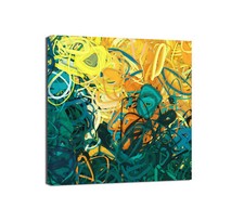 Canvashop Quadri moderni quadrati Astratti Quadro Stampa su tela canvas 21