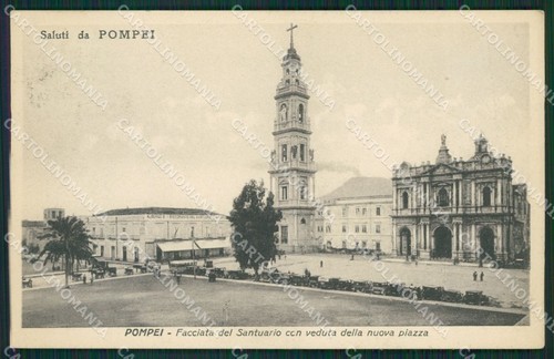 Napoli pompei cartolina kv2774 - pompei,