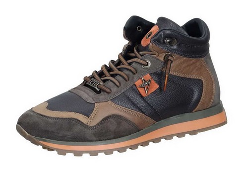 Stivaletto cetti marrone pelle - cetti,
