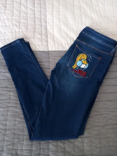 Jeans skinny vintage y2k love - jeans,
