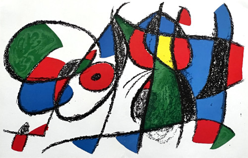 Joan mirò litografia - joan,