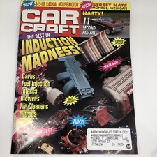 Car Craft Magazine September 1990 Induction Madness