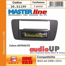 MASCHERINA RADIO 1 DIN SEAT