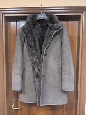 Giacca Original Spanish SHEARLING MONTONE donna originale in pelle Taglia 46