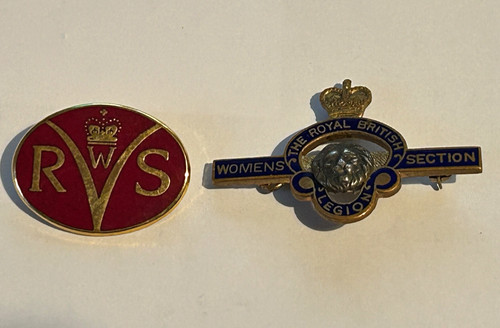 Vintage badges rwvs - badges,