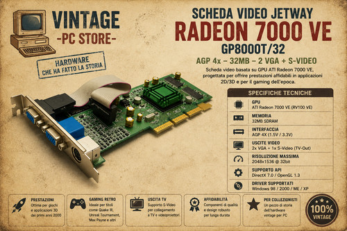 Scheda video jetway radeon - scheda,