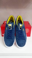 Puma Suede Classic+ Sneakers Blue Yellow EU39 UK6 USA7 25cm