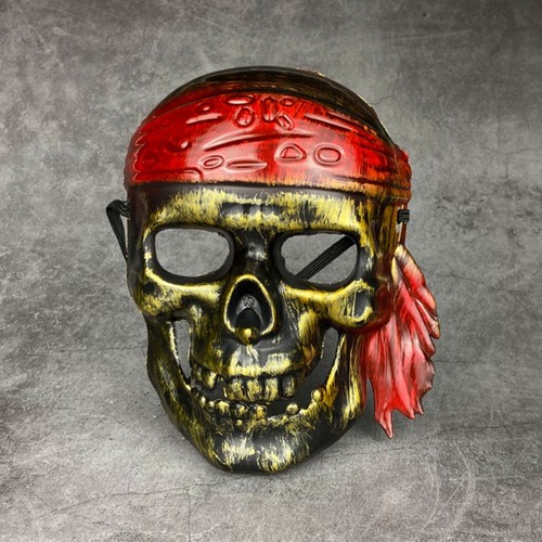 Maschera teschio pirata