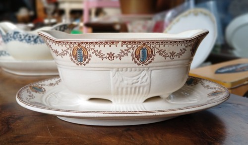 Vecchia salsiera ceramica - vecchia,