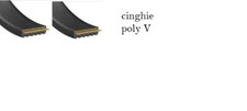 Kit cinghie poly V per